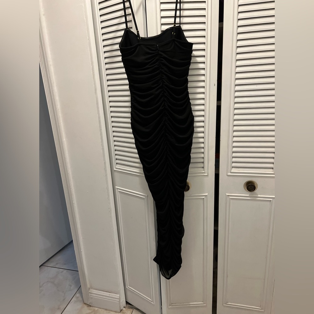 Never worn designer quality black dress